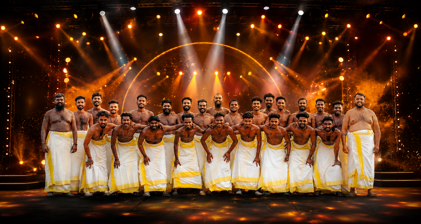 Kunnath Kalasamithi performing live on stage